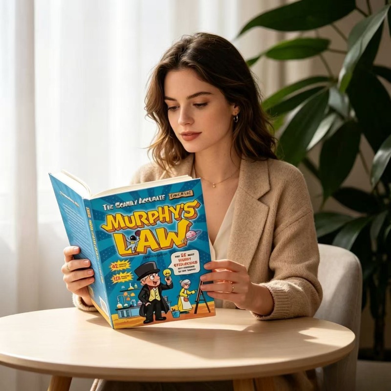 Kids Education Method - Murphy's Law Learning Book for Kids