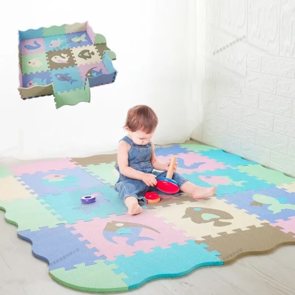 Kids Education Rug - EVA Foam Baby Play Mat Soft
