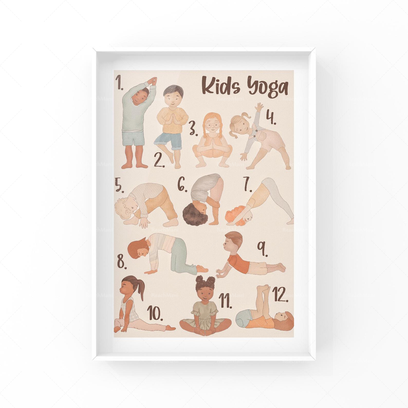 YOGA POSES Practical Life Kids – Kids Yoga Education Bewertung und Preis