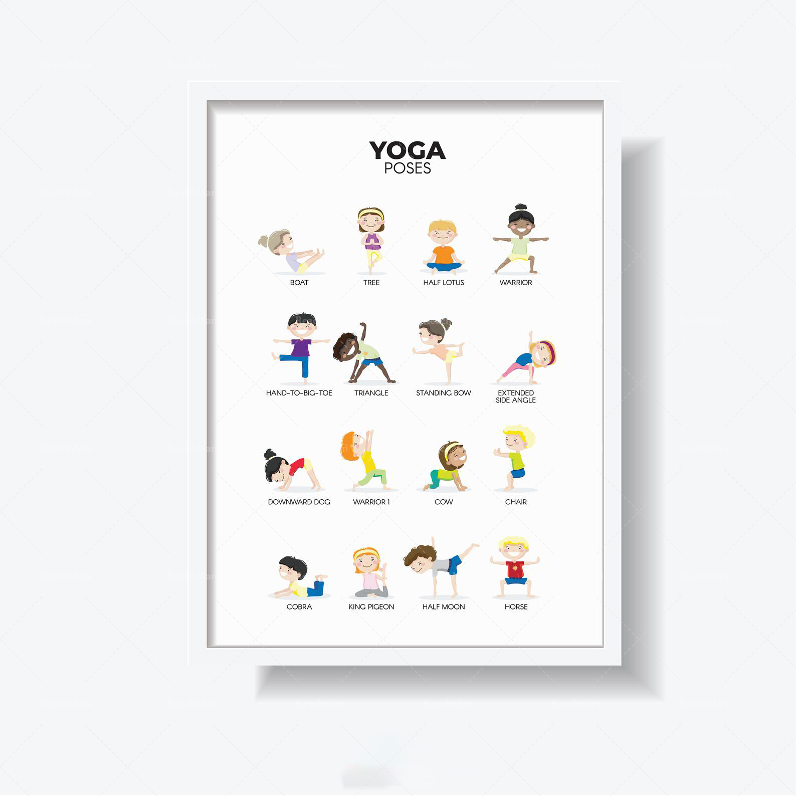 YOGA POSES Practical Life Kids – Kids Yoga Education Bewertung und Preis