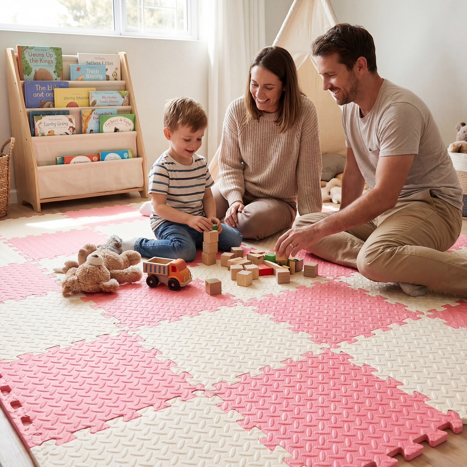 Large 4Pcs 60x60cm Baby Play M – Kids Education Rug Bewertung und Preis