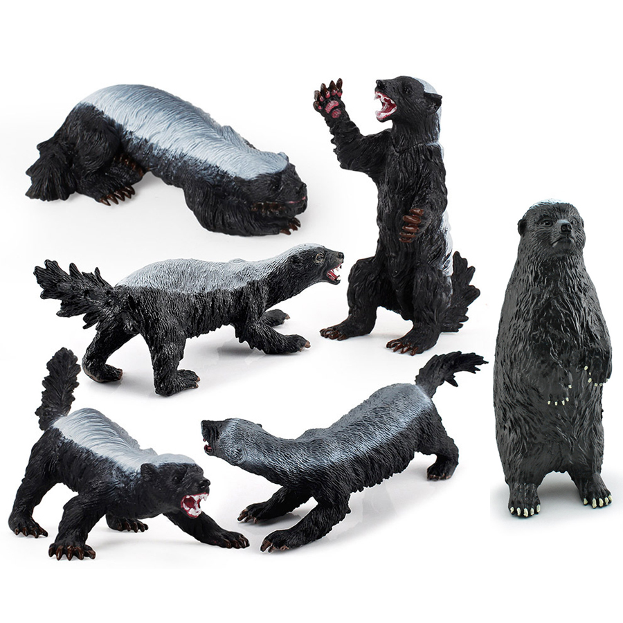 Realistic Honey Badger Model S – Kids Education Picture Bewertung und Preis
