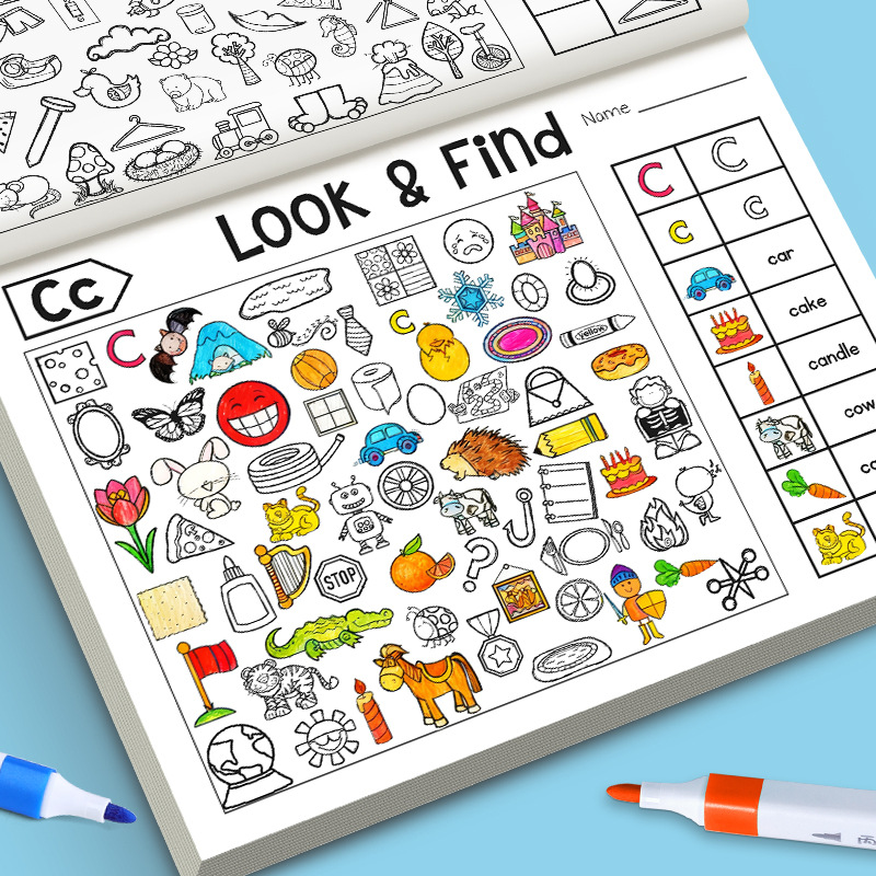 Kids Finding Item Fun Coloring – Kids Education Picture Bewertung und Preis