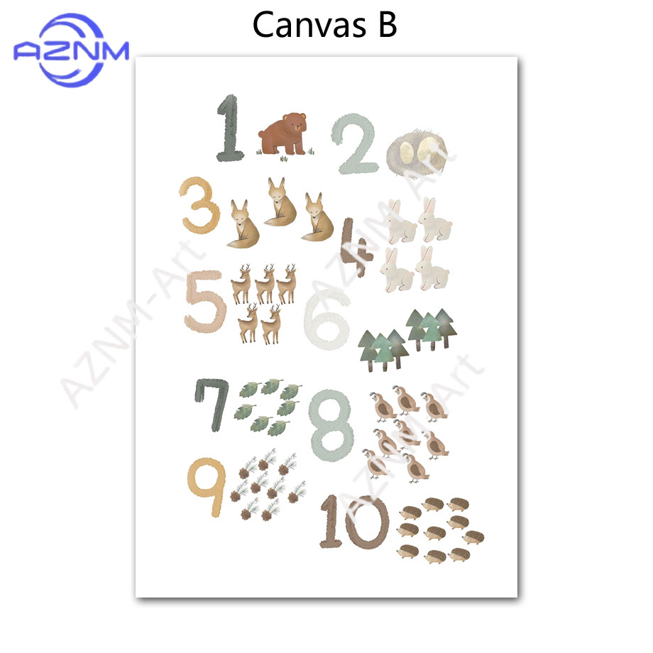 1/2pcs Education Learning Numb – Kids Education Picture Bewertung und Preis