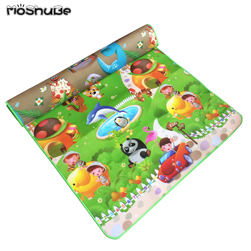 180*120cm Baby Play Mat Childr – Kids Education Rug Bewertung und Preis