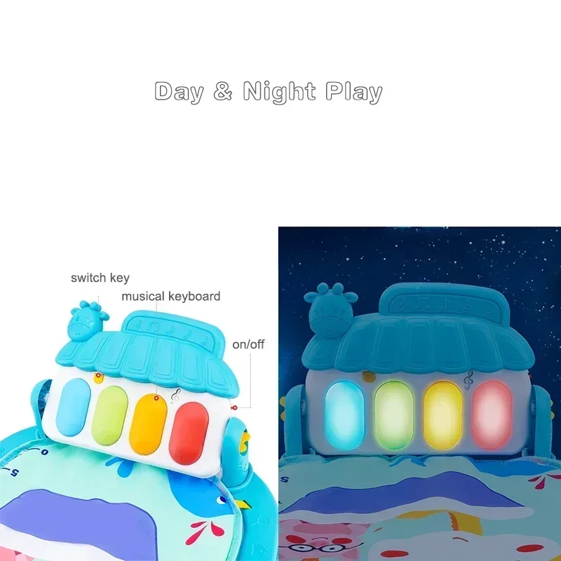 Baby Music Rack Play Mat Baby  – Kids Education Rug Bewertung und Preis