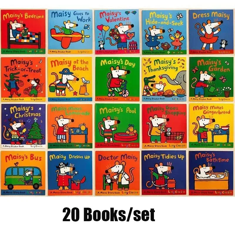 20 Books/Set Maisy Mouse Engli – Kids Education Picture Bewertung und Preis