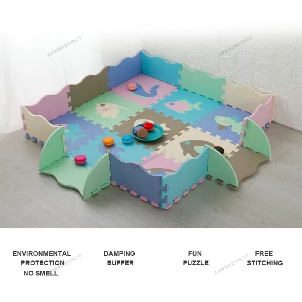 EVA Foam Baby Play Mat Soft Ba – Kids Education Rug Bewertung und Preis