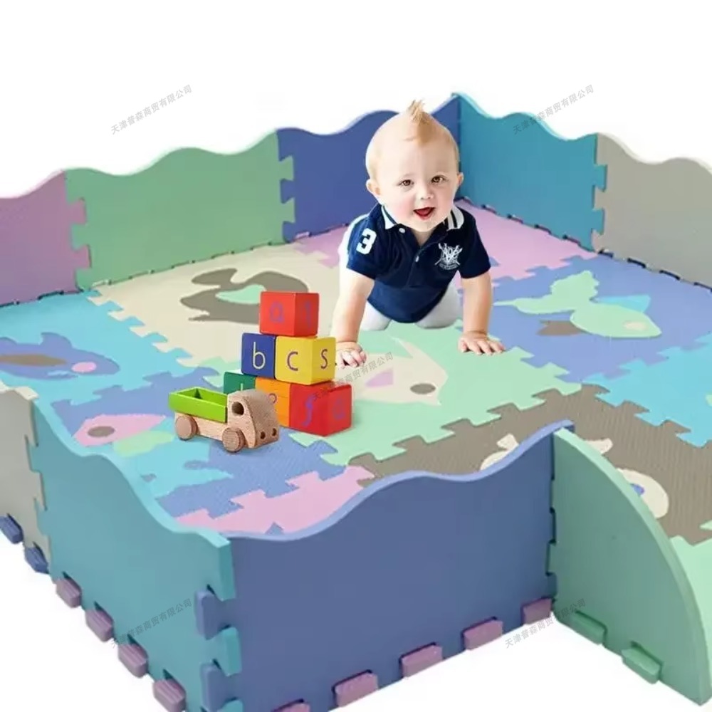EVA Foam Baby Play Mat Soft Ba – Kids Education Rug Bewertung und Preis