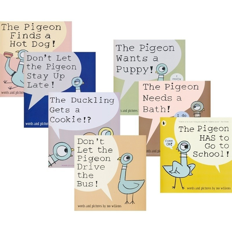 9 Books Don't Let the Pigeon D – Kids Education Picture Bewertung und Preis