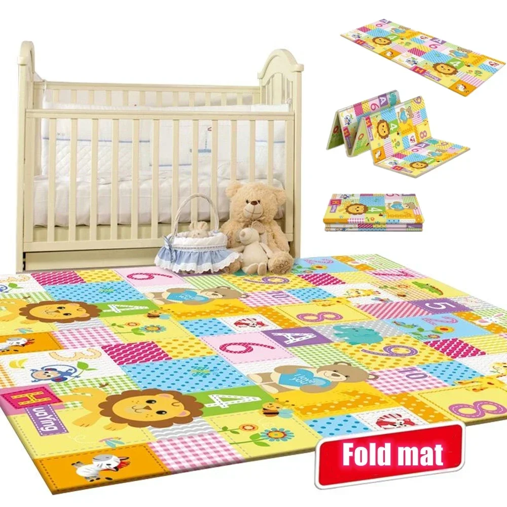 Baby Play Mats Foldable Xpe Pu – Kids Education Rug Bewertung und Preis