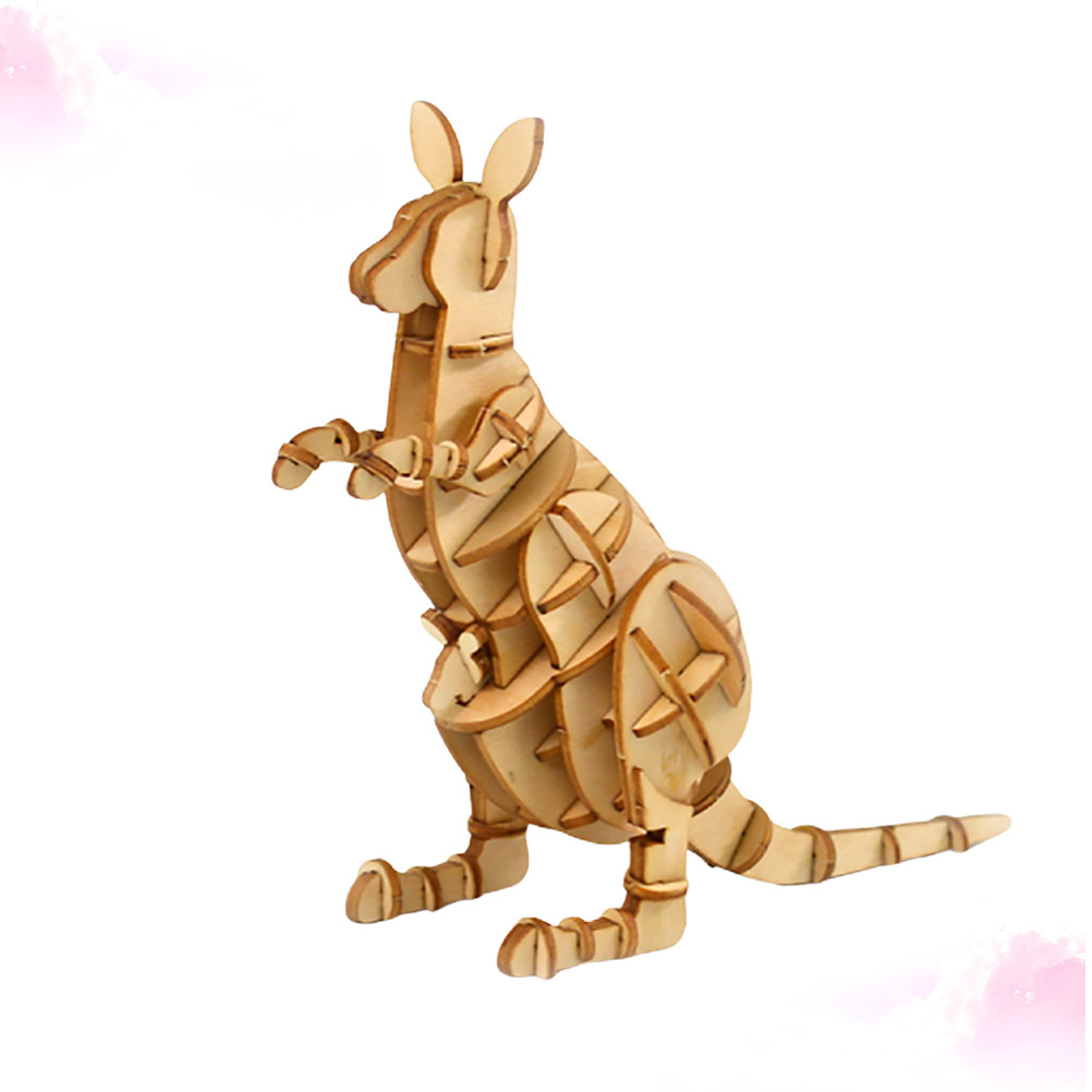 3D Kangaroo Wooden Puzzle Smoo – Kangaroo Kids Education Bewertung und Preis