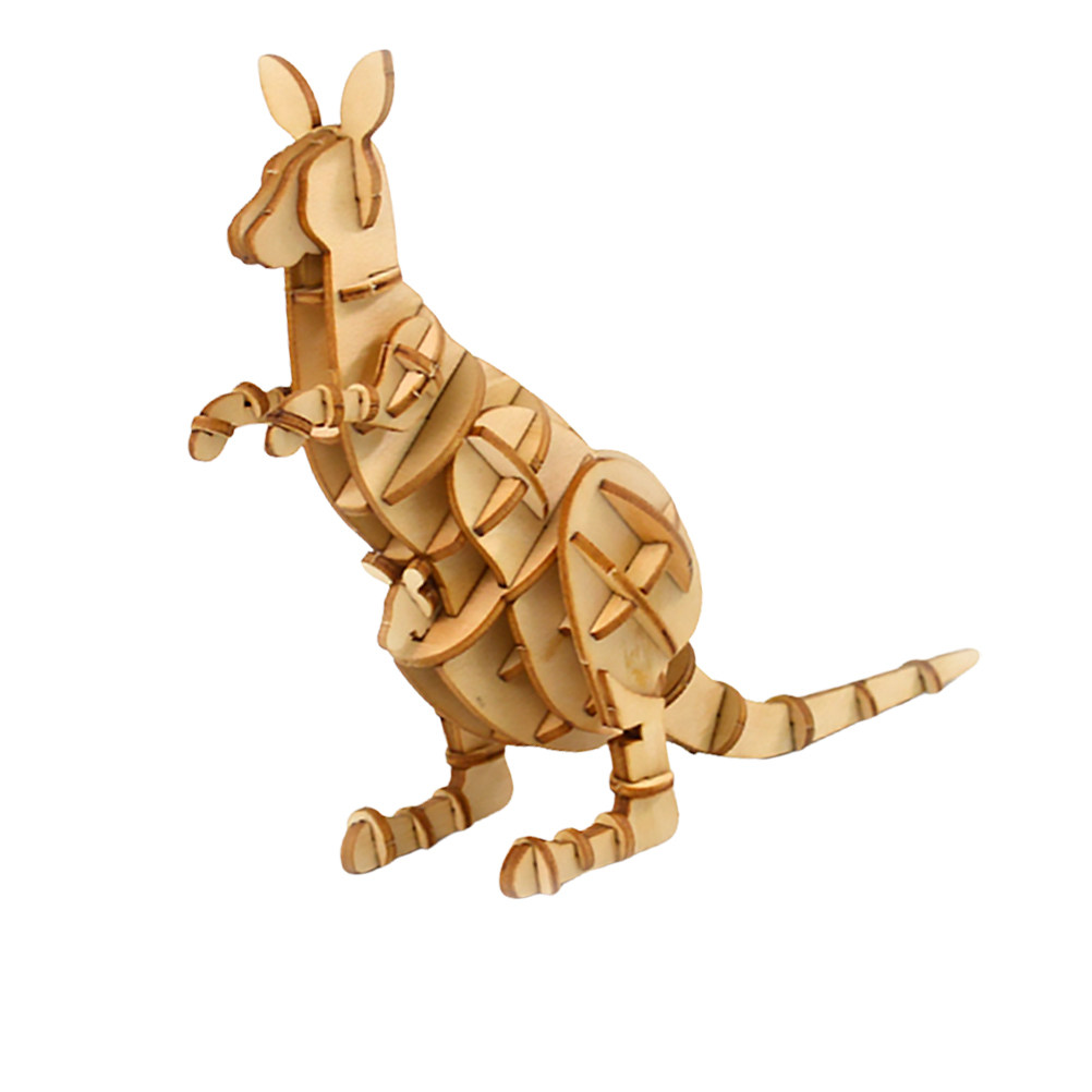 3D Kangaroo Wooden Puzzle Smoo – Kangaroo Kids Education Bewertung und Preis