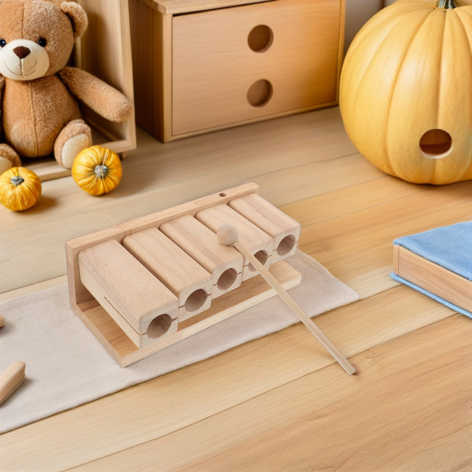 Wood Percussion Tones Hand Per – Kids Yoga Education Bewertung und Preis