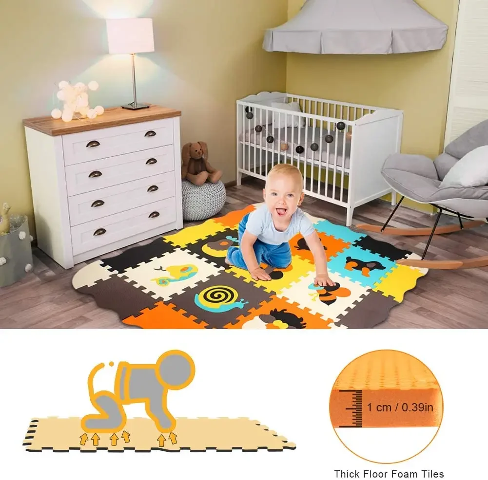 Animal Pattern Baby Play Mat P – Kids Yoga Education Bewertung und Preis