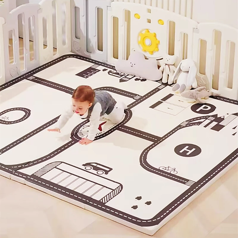 Baby Play Mat Waterproof Soft  – Kids Yoga Education Bewertung und Preis