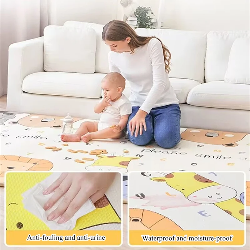 Baby Play Mat Waterproof Soft  – Kids Yoga Education Bewertung und Preis